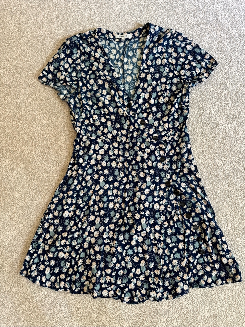 Madewell Floral Pattern Dress